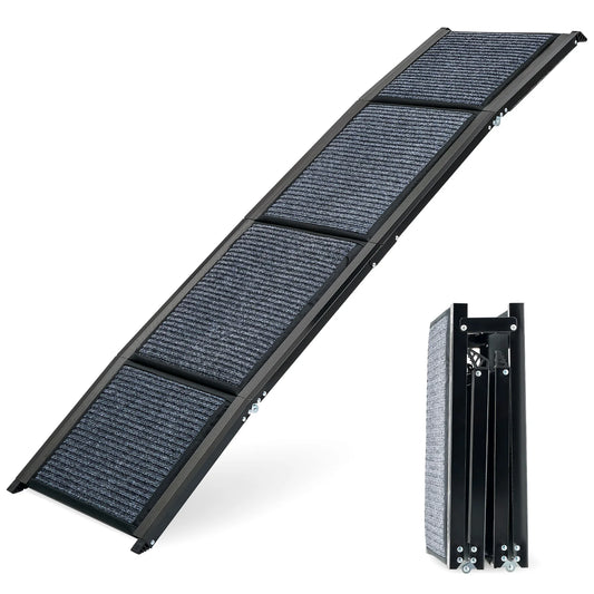 Dog Car Ramp;  63" Folding Pet Ramp / Large Dogs'