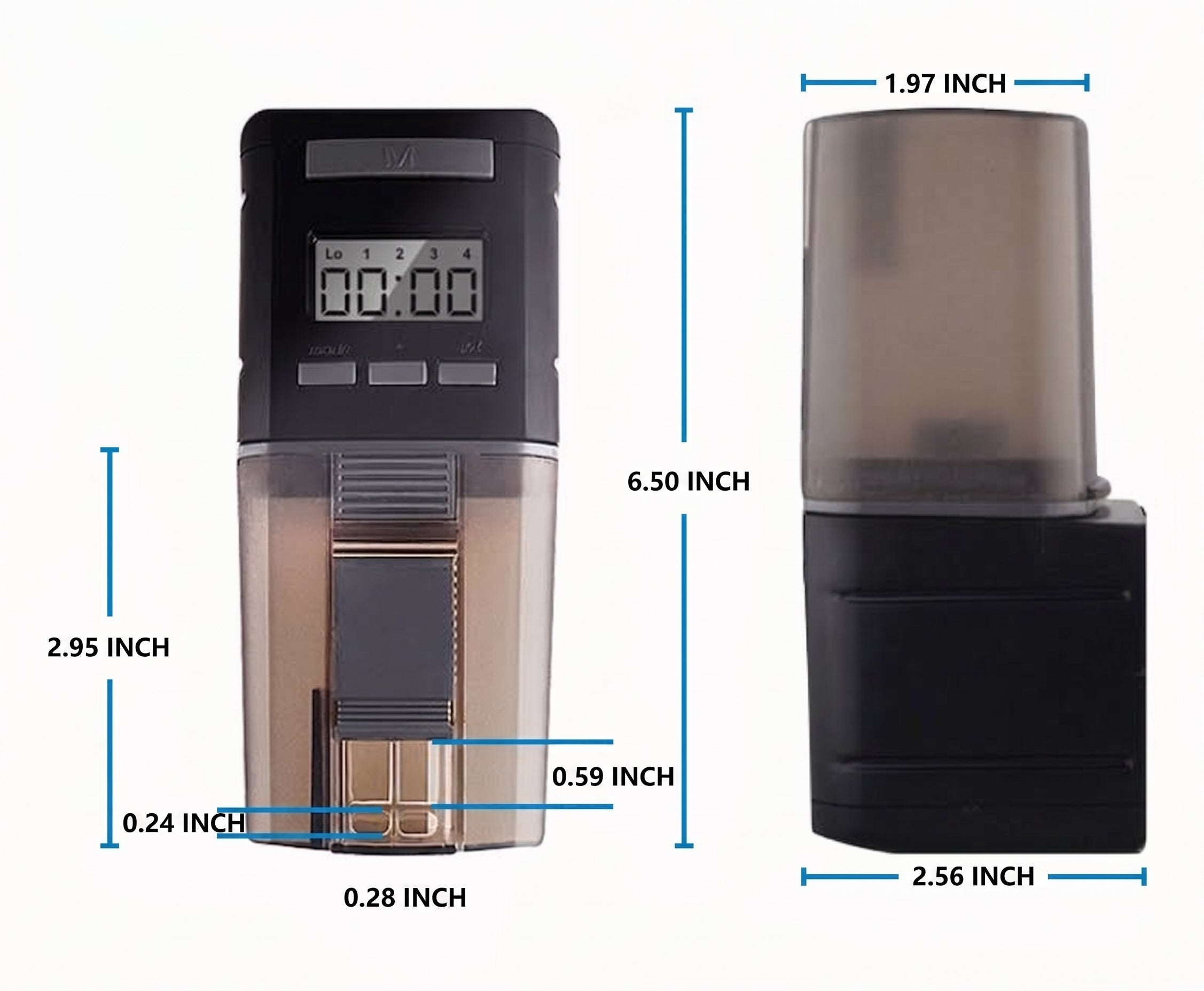 Automatic Aquarium Fish Feeder Tank Food Dispenser Device