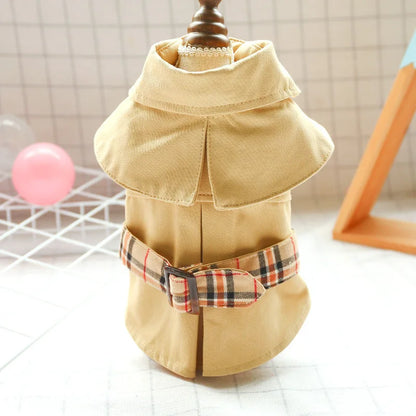 Spring/ Autumn DogTrench Coat; Dog Skirt;