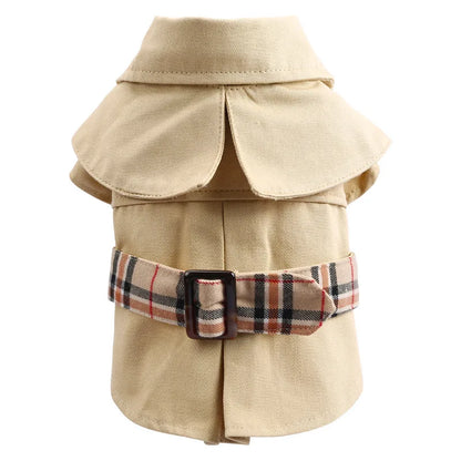 Spring/ Autumn DogTrench Coat; Dog Skirt;