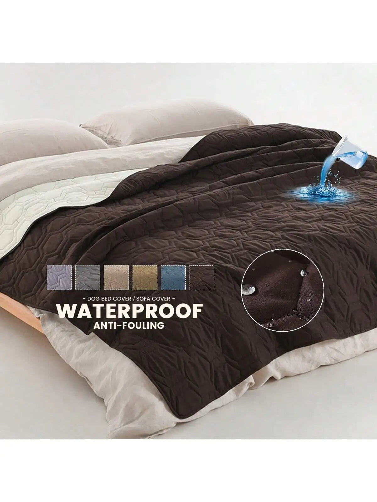 1PC Pet Bed Cover/ Blanket;  Incontinence Mattress Protectors; Furniture Couch Cover for Most Cats/ Dogs
