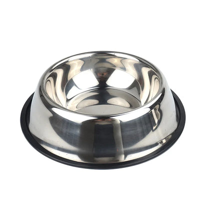 4 Colors Stainless Steel Dog/ Cat Bowls;