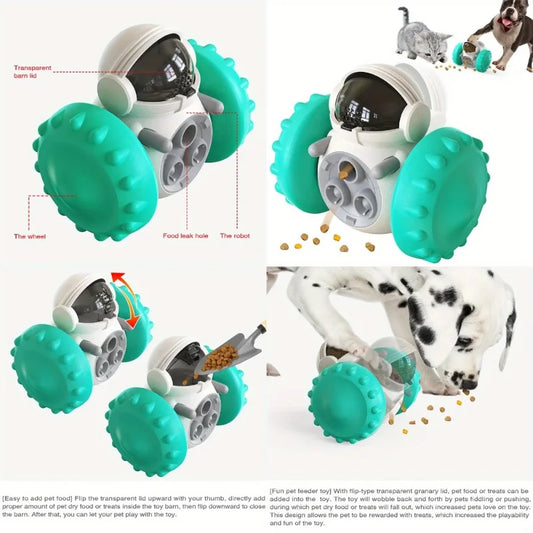 Engaging Dog Puzzle Toy /Sm & Med- Durable;