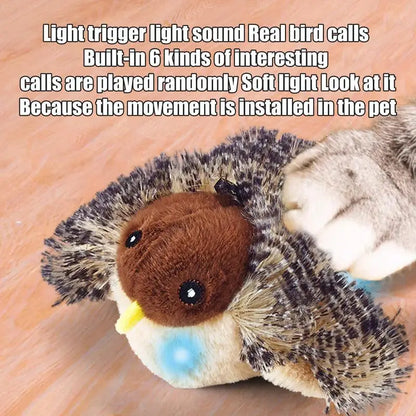 Flappy Bird Interactive Cat Toy; USB Rechargeable  Remote Control