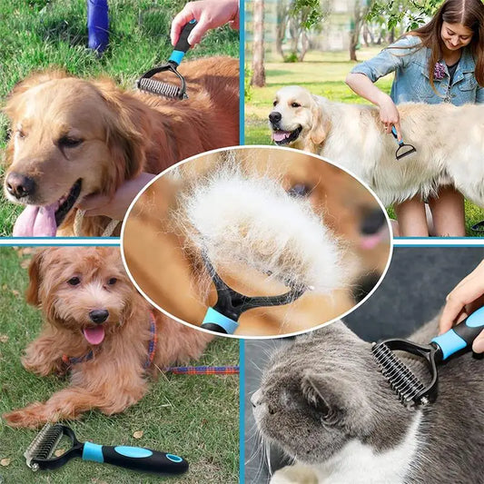 Professional Brush Pet Hair Remover; Dog Grooming Comb Removes Hairs; Cats  Hair removal comb;