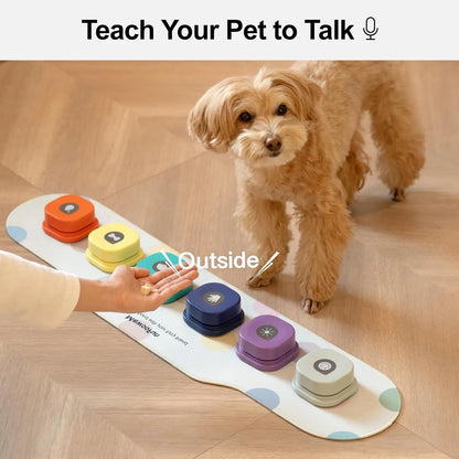Dog Buttons ; Dog Talking Training Buttons Set 6 Pack;