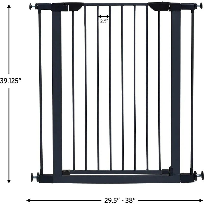 39"  Tall Walk-Through Steel Gate;  Pressure Mounted Gates 29-38 W ;