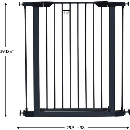 39"  Tall Walk-Through Steel Gate;  Pressure Mounted Gates 29-38 W ;