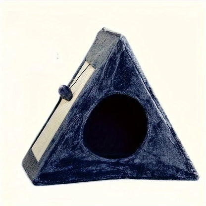 Cat bed  for cats under 15 lhs; toy ball, scratching board