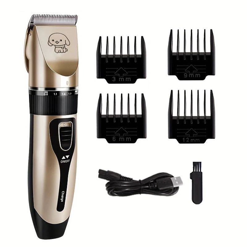 Pet Hair Trimmer Kit ;Electric Precision Clippers;