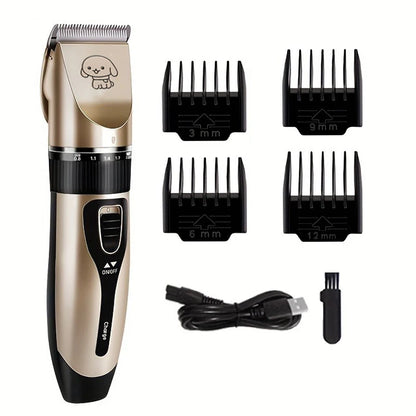Pet Hair Trimmer Kit ;Electric Precision Clippers;