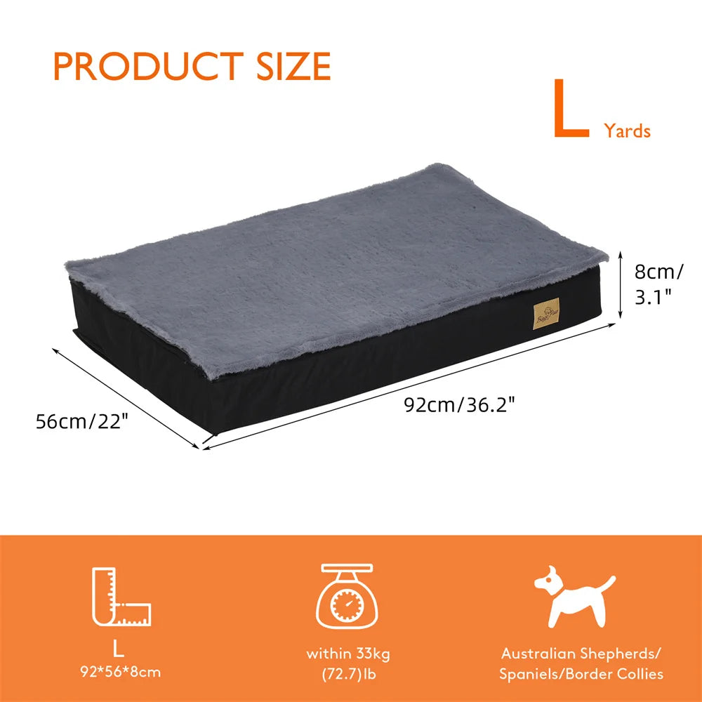 Large Orthopaedic Dog Bed ;Waterproof Cushion;