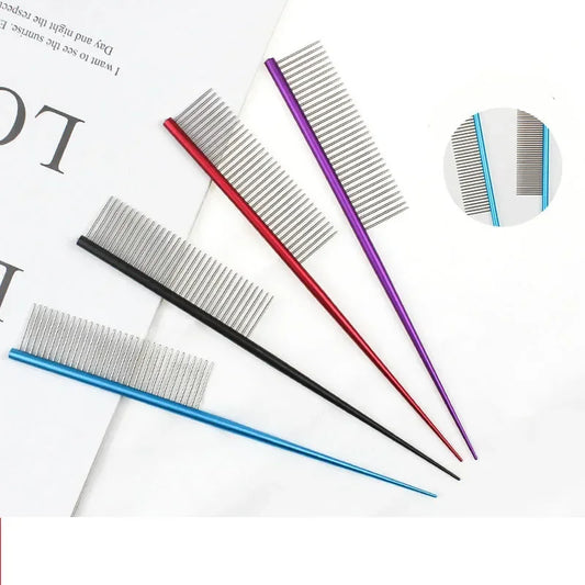 Pet Grooming Comb ;Pet Grooming Undercoat Rake Cats or Dogs; Easy To Remove Tangles; Smallt