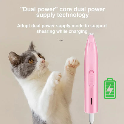 Dog/Cat Paw Hair Trimmer; Electric Pet Foot Hair Trimmer ; Pet Ear Hair trimmer;