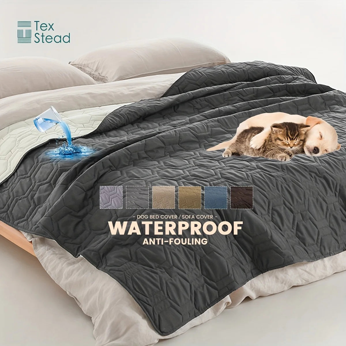 1PC Pet Bed Cover/ Blanket;  Incontinence Mattress Protectors; Furniture Couch Cover for Most Cats/ Dogs