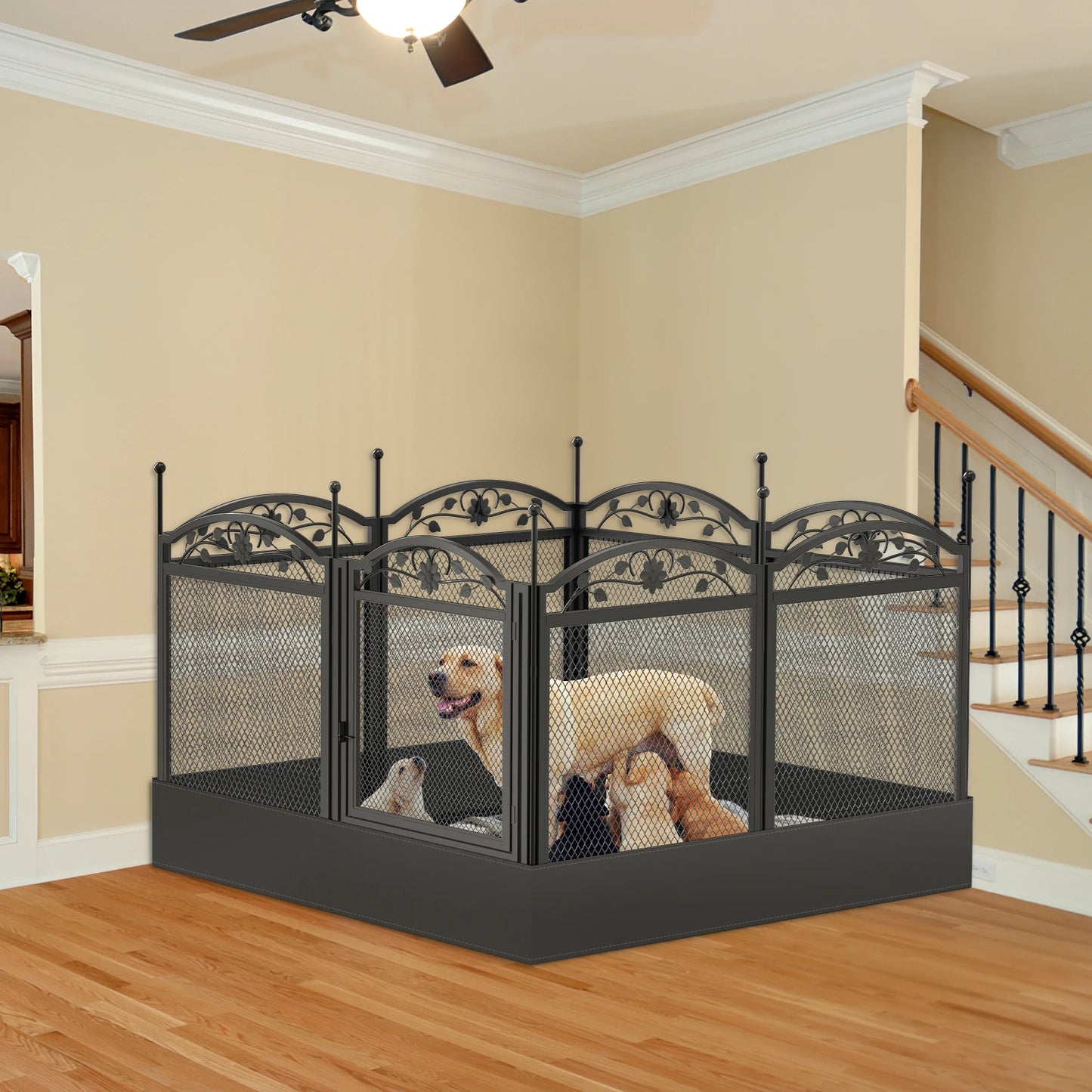 Heavy Duty Dog Playpen; Outdoor/ Indoor; Dog Whelping, pen;