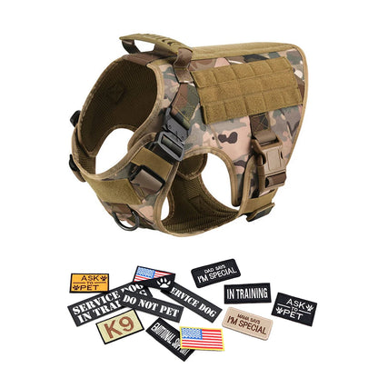 Military  Dog Harness , Collar ,Leash ; Bags Patches Set;