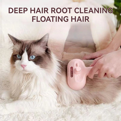 Cat Steam Brush;  Pet Spray Hair Removal Comb;
