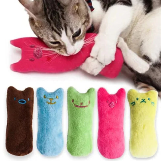Catnip Toys;  Plush Cat Chewing Toy;