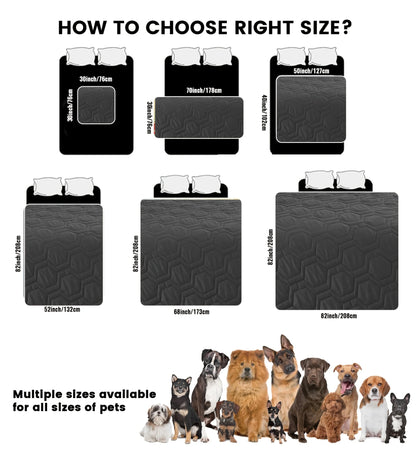 1PC Pet Bed Cover/ Blanket;  Incontinence Mattress Protectors; Furniture Couch Cover for Most Cats/ Dogs