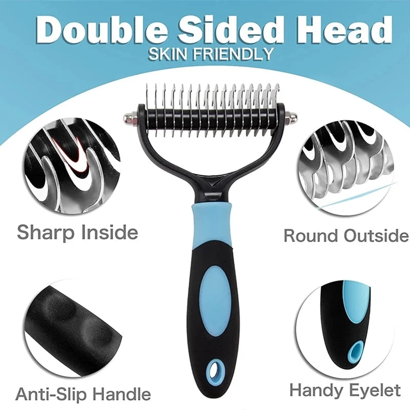 Professional Brush Pet Hair Remover; Dog Grooming Comb Removes Hairs; Cats  Hair removal comb;