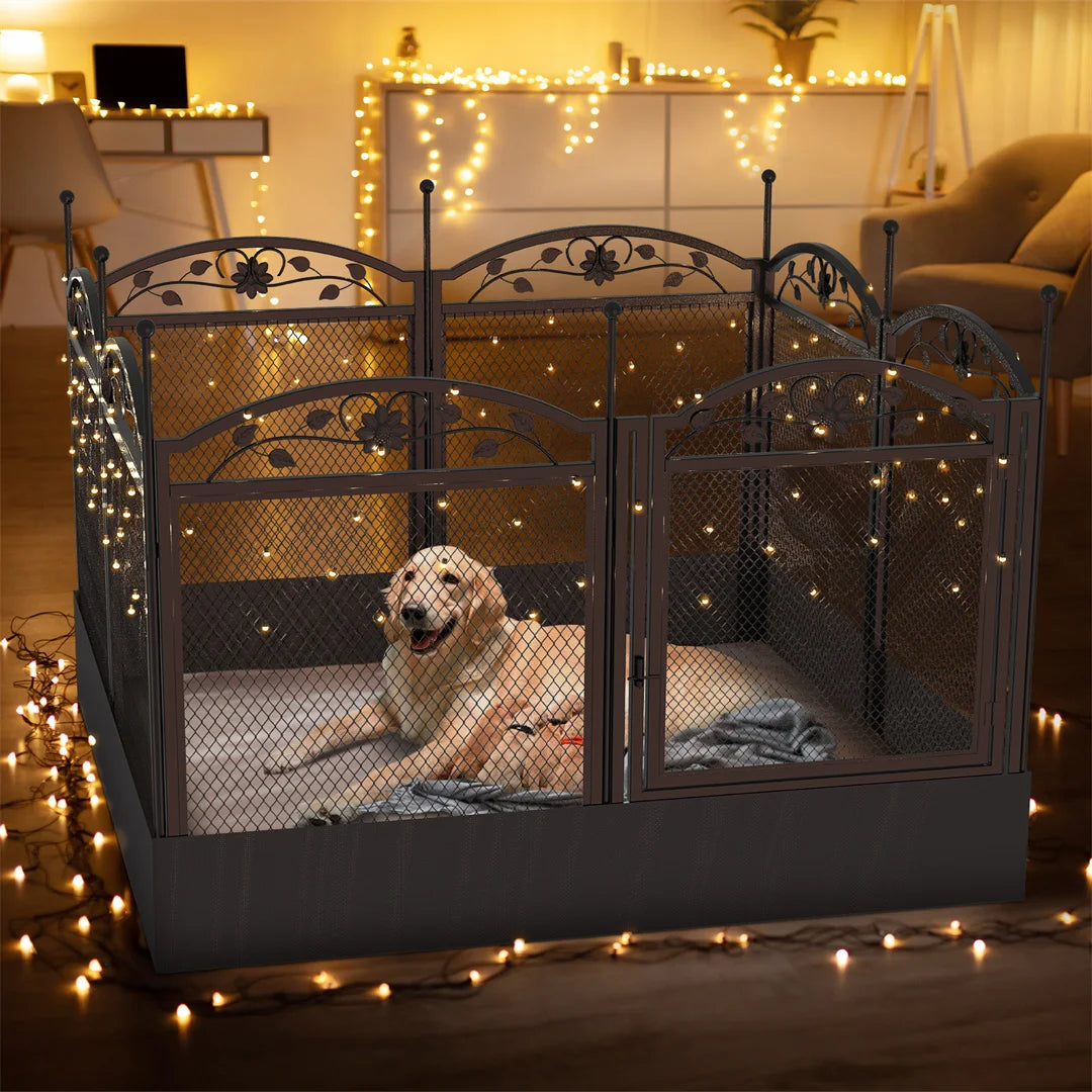 Heavy Duty Dog Playpen; Outdoor/ Indoor; Dog Whelping, pen;