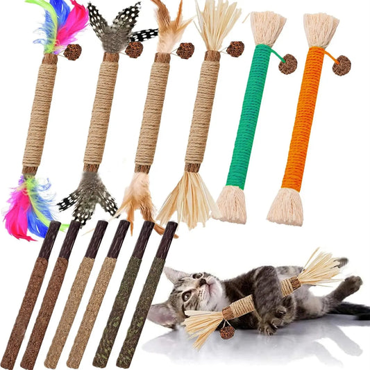 12 pks / Silver Vine Chew Stick Cat Toys,