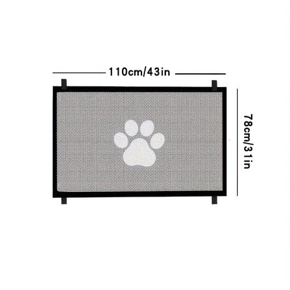 Pet Partition Safety Net; Portable Polyester Net Gate;