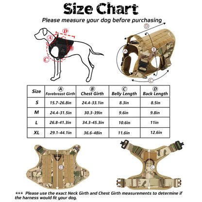 Large Dog Harness Leash Set; Walking Vest Dog Harness'