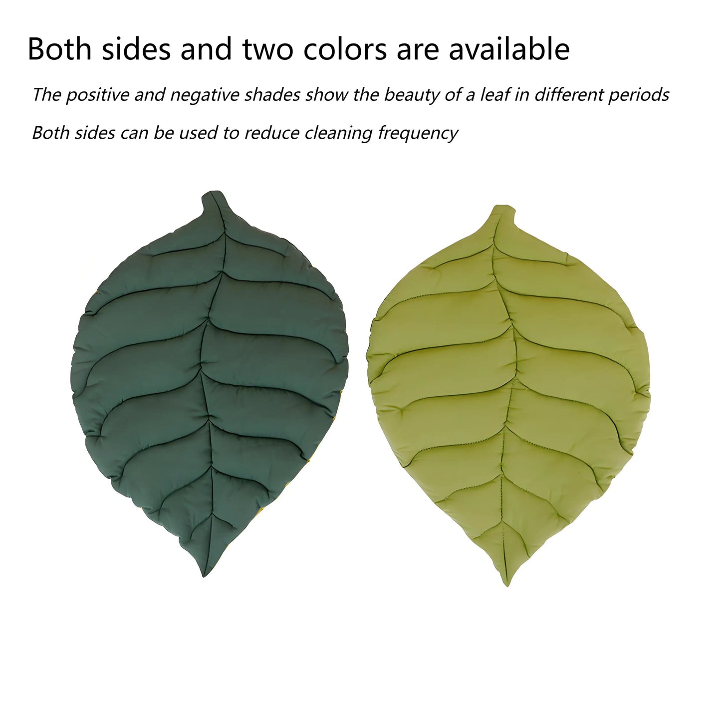 Durable Leaf Design Mat for Cats & Dogs;