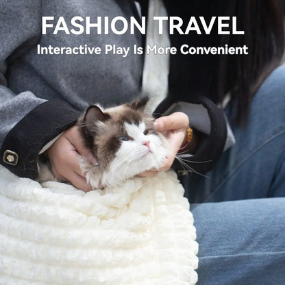 Portable Bag Dog Backpack; Breathable Pet Body  Bag  for Small Dogs; Daily Use Walking Travel bag;