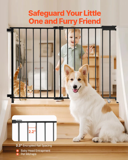 Gate 29.5 x 43  Adjustable Width;  Easy Step Walk Thru;