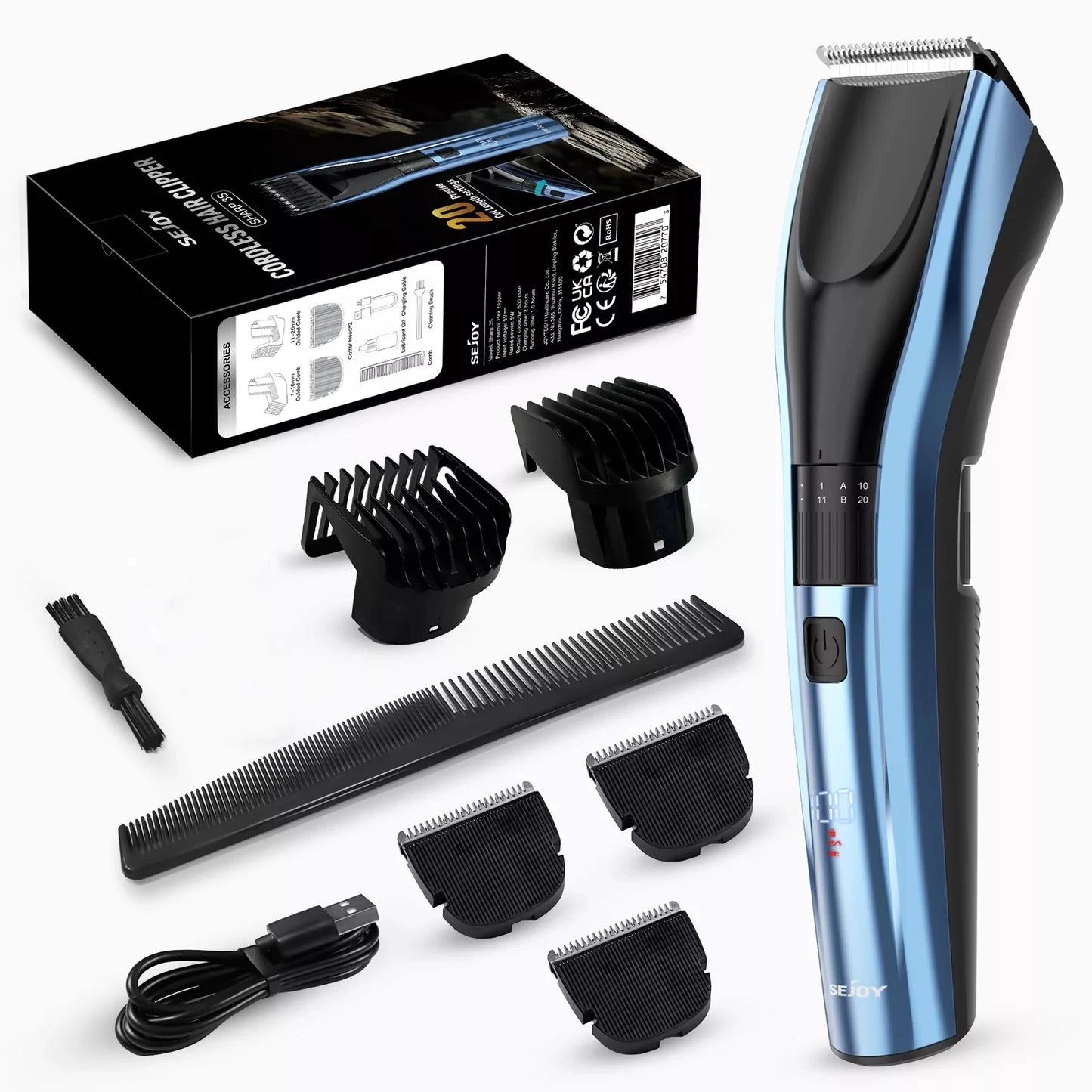 Pet Hair Clippers ; Dog/ Cat Hair Shaver;
