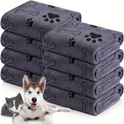 2pcs Soft Microfiber Towels ; Quick Dry,  Bath Towels;