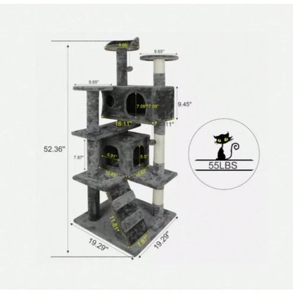 Cat Tree Tower 55"/ Activity Center;