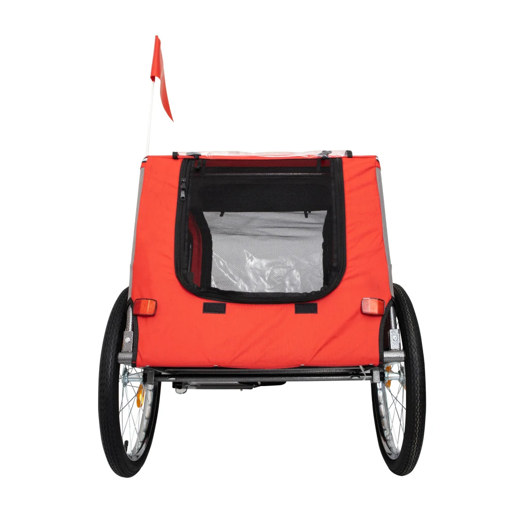 Heavy Duty Foldable  Dog Bicycle Trailer,,