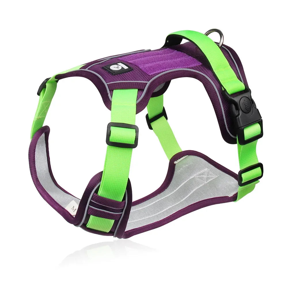 Dog Harness Reflective;  Tactical Vest 1680D Waterproof;