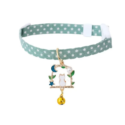 Cute Kitten Collar; Pet  Safety Necklace Breakaway; Adjustable ;