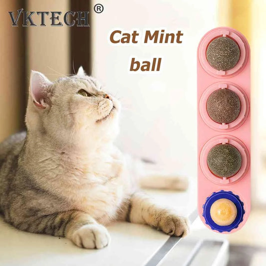 Cat Mint Ball Natural; Pet Catnip Toys;