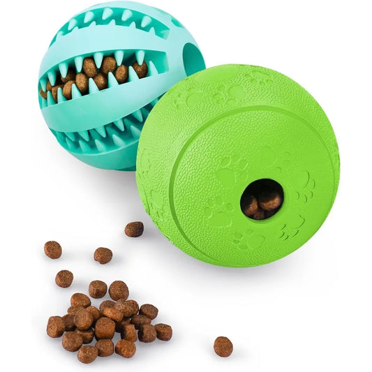 Dog Toys for Treat Dispensing; Teething Treat Ball; Slow Feeder;