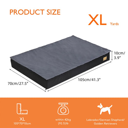Large Orthopaedic Dog Bed ;Waterproof Cushion;
