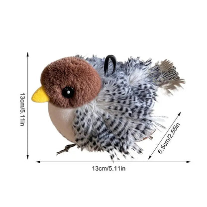 Flappy Bird Interactive Cat Toy; USB Rechargeable  Remote Control
