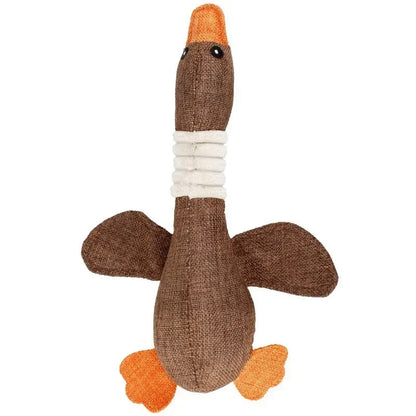 Mallard Duck Dog Toy;  Aggressive Chewers; Dog Squeaky Toy;