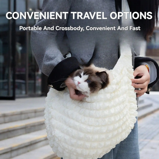 Portable Bag Dog Backpack; Breathable Pet Body  Bag  for Small Dogs; Daily Use Walking Travel bag;