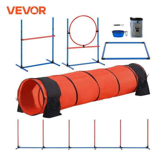 Dog Agility Training Equipment 5PCS Set Upgrade;