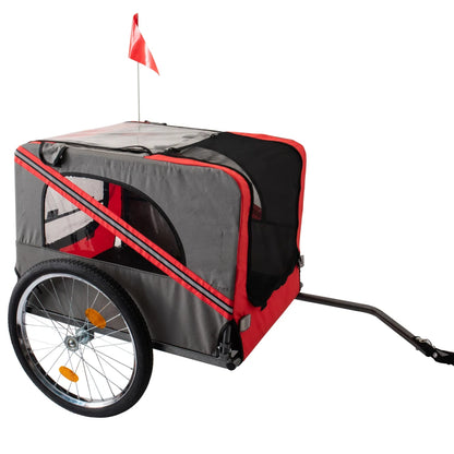 Heavy Duty Foldable  Dog Bicycle Trailer,,