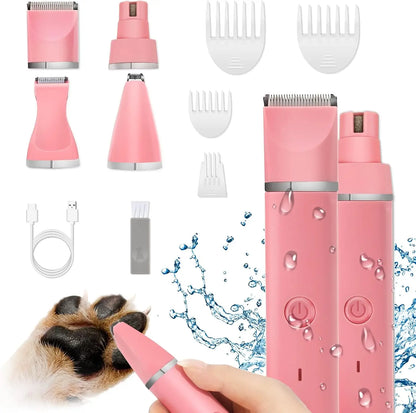 Pet  Grooming Clippers Kt iCordless;Electric Rechargeable ;Trimmer Tools;Cordless Quiet Pet Nail Paw Grinder;