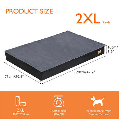 Large Orthopaedic Dog Bed ;Waterproof Cushion;