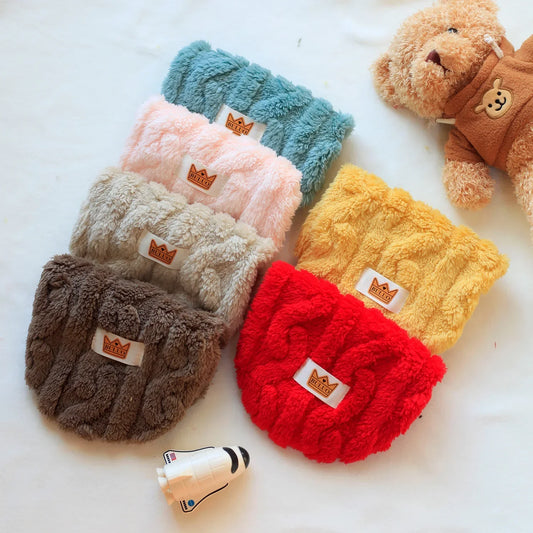 Soft Cozy Cat Clothes;  Warm Fleece Sweatshirt for Small Dogs; Puppy/ Kitten Jacket;