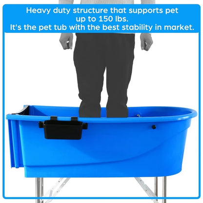 45" Pet Grooming Bathtub; Dog Wash Station |; Heavy Duty Bathing Tub (Bathtub Only)